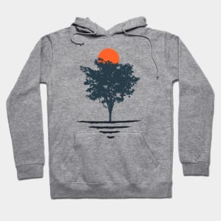 Minimalist Abstract Nature Art #41 Tree Hoodie